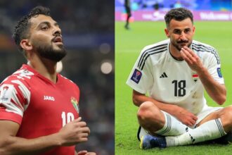 مباراة النشامى و اسود الرافدين تنتهي بالتعادل السلبي