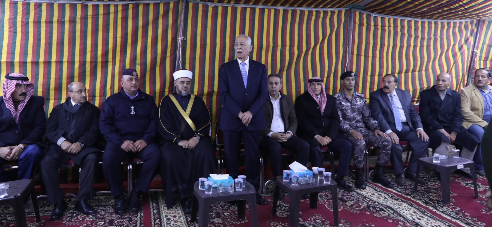 عاجل| مندوبا عن الملك وولي العهد.. العيسوي يعزي المقابلة وسيف والعربيات والدباس