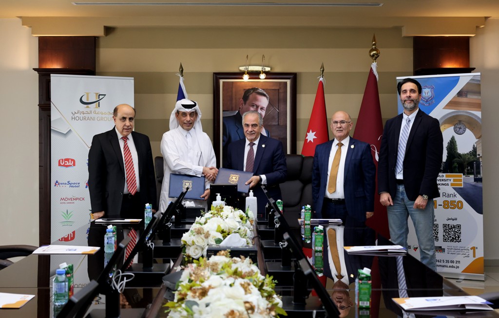 مذكرة تفاهم بين جامعة عمان الأهلية والأكاديمية العربية للسمع والتوازن