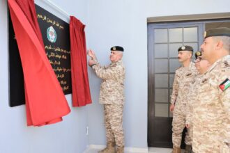 عاجل | اللواء الركن الحنيطي يفتتح المستودعات الجديدة للذخيرة العسكرية