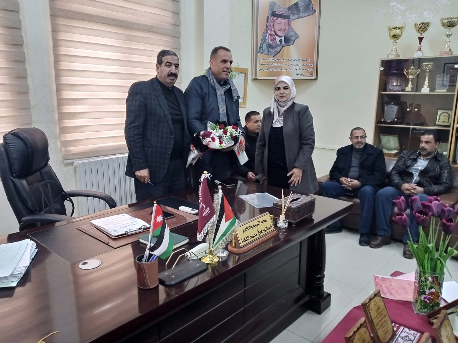 تربية المزار تكرم الفائزين بمبادرة ( واعدوا )