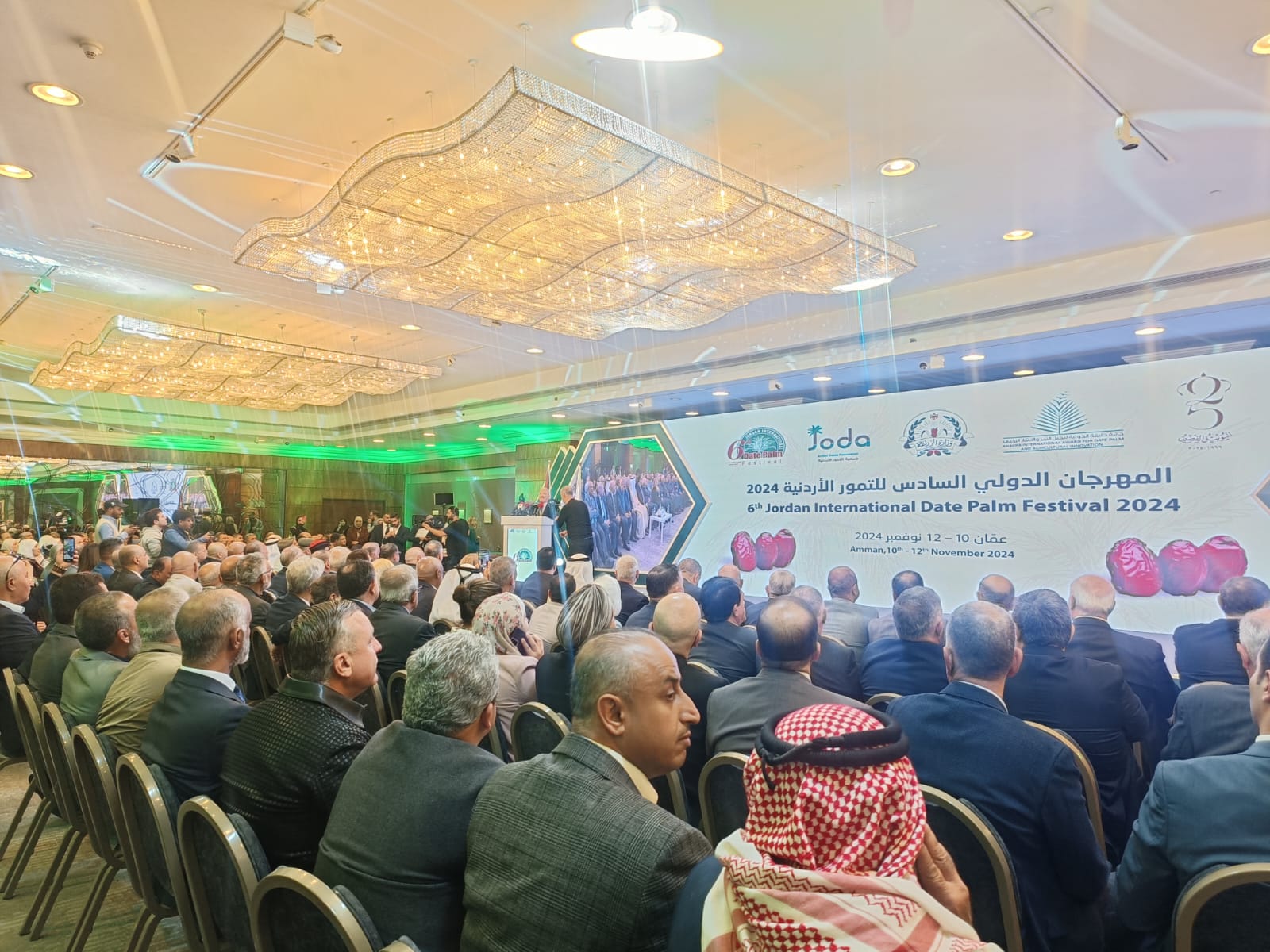 إنطلاق المهرجان الدولي السادس للتمور في العاصمة عمّان
