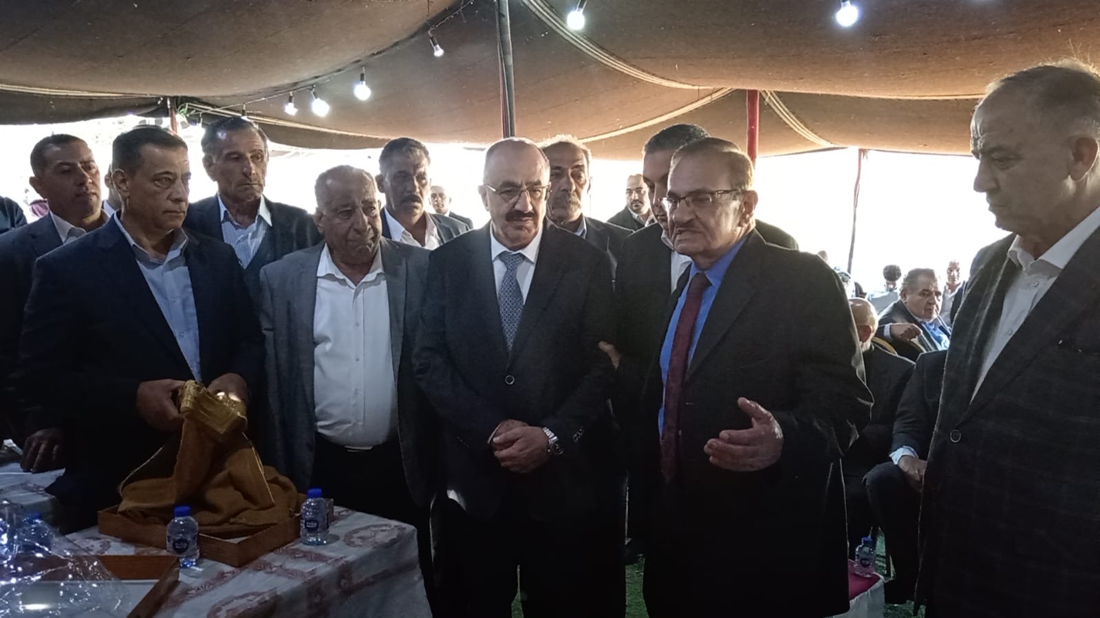 عشائر العواملة تحتفي باللواء محمد باشا العواملة في مدينة السلط