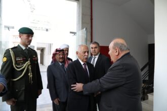 عاجل | مندوبا عن الملك وولي العهد.... العيسوي يعزي آل مشربش وعبدالنور والحناينة