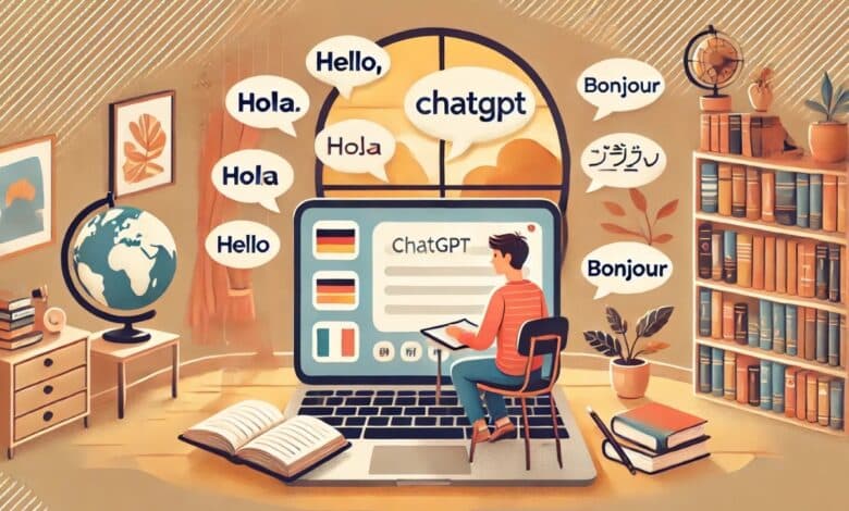 طريقة استخدام روبوت ChatGPT لتعلم اللغات