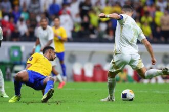 النصر السعودي يحقق فوزاً مهماً على الغرافة القطري