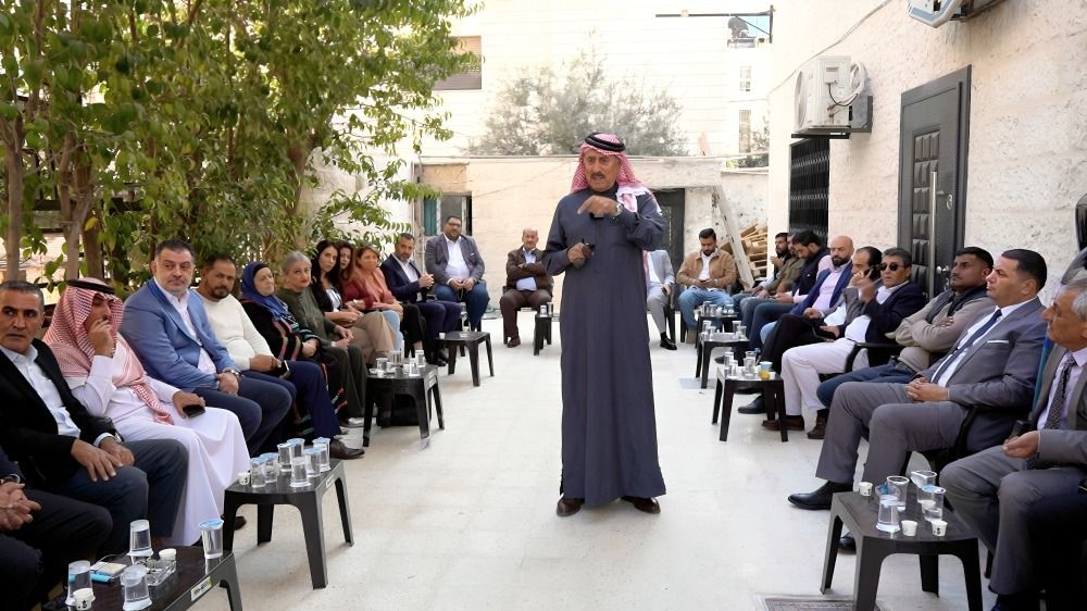 قيادات ونواب حزب إرادة يكرمون أمينهم العام البطاينة
