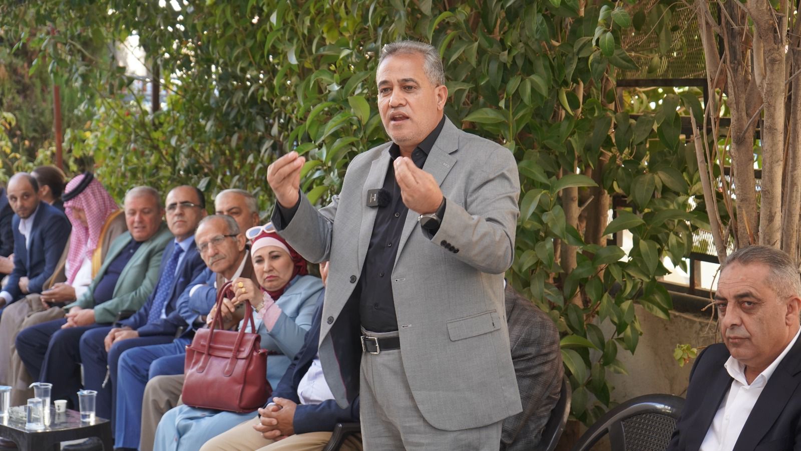 قيادات ونواب حزب إرادة يكرمون أمينهم العام البطاينة
