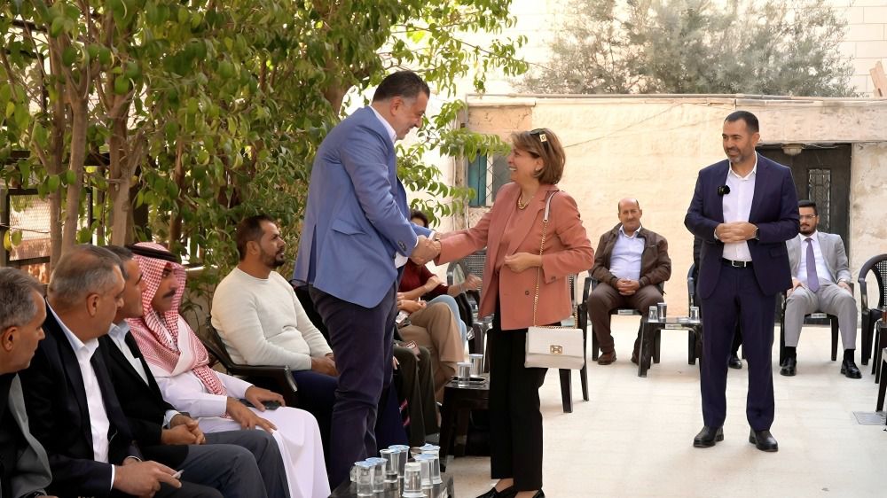 قيادات ونواب حزب إرادة يكرمون أمينهم العام البطاينة