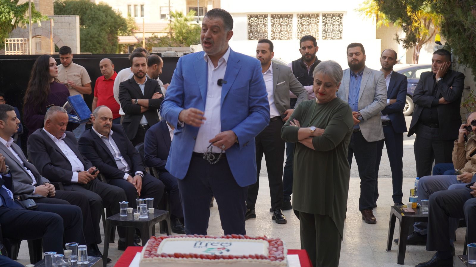 قيادات ونواب حزب إرادة يكرمون أمينهم العام البطاينة