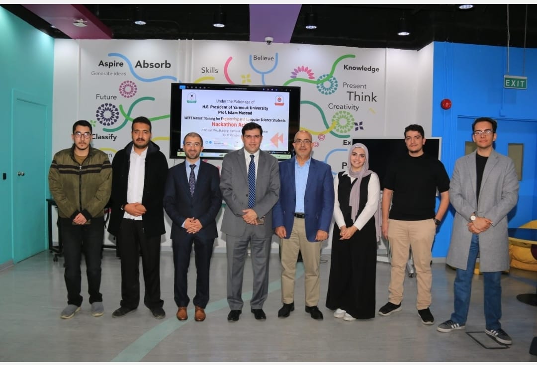 صورة حول : مشاريع لطلبة جامعة البترا تفوز في مسابقة "هاكثون WEFE Nexus" وتتأهل إلى السفر إلى ألمانيا مشاريع لطلبة جامعة البترا تفوز في مسابقة "هاكثون WEFE Nexus" وتتأهل إلى السفر إلى ألمانيا