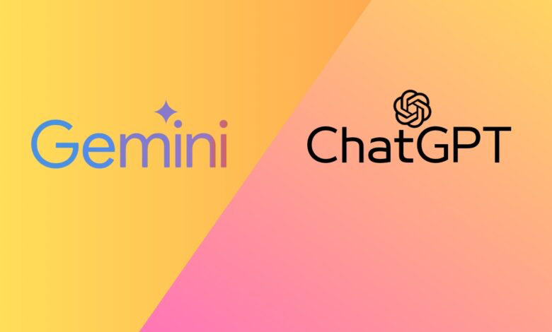 مزايا روبوت Gemini مقارنة بـ ChatGPT