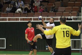 العربي يهزم كفرسوم في دوري كرة اليد 2024