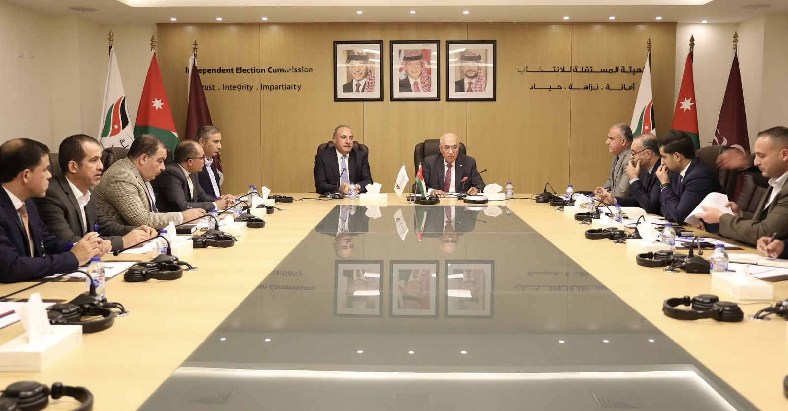 المعايطة والشواربة يناقشان الحملات الانتخابية