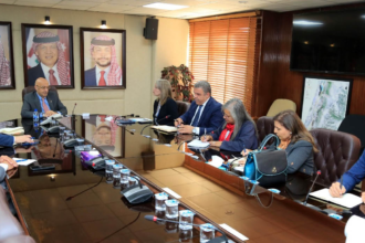 أبو السعود وأندرسون يبحثان التحديات المائية