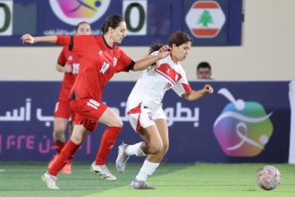 تعادل منتخب الشابات مع لبنان في بطولة غرب آسيا