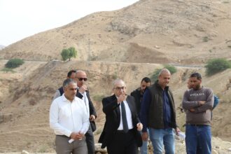 أبو السمن يتفقد مشاريع صيانة الطرق في وادي شعيب والعدسية