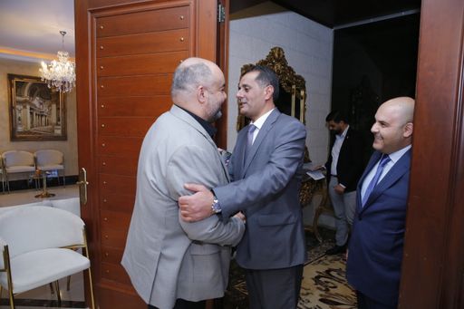 مجلس النواب العشرون يجتمع في دارة النائب زهير الخشمان لمتابعة مباراة المنتخب الأردني والعراقي