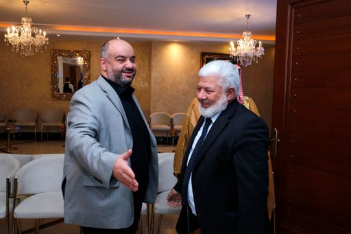 مجلس النواب العشرون يجتمع في دارة النائب زهير الخشمان لمتابعة مباراة المنتخب الأردني والعراقي
