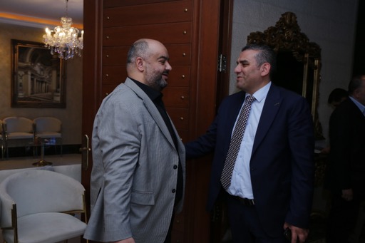 مجلس النواب العشرون يجتمع في دارة النائب زهير الخشمان لمتابعة مباراة المنتخب الأردني والعراقي