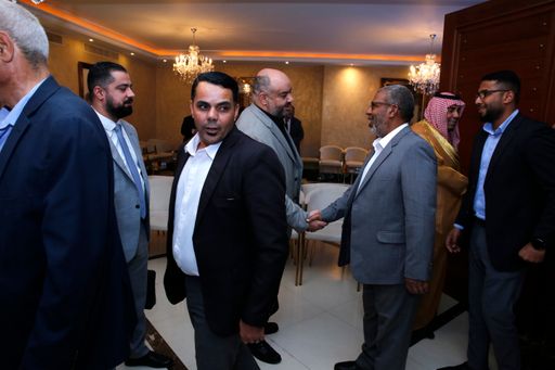 مجلس النواب العشرون يجتمع في دارة النائب زهير الخشمان لمتابعة مباراة المنتخب الأردني والعراقي