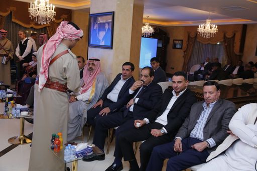 مجلس النواب العشرون يجتمع في دارة النائب زهير الخشمان لمتابعة مباراة المنتخب الأردني والعراقي