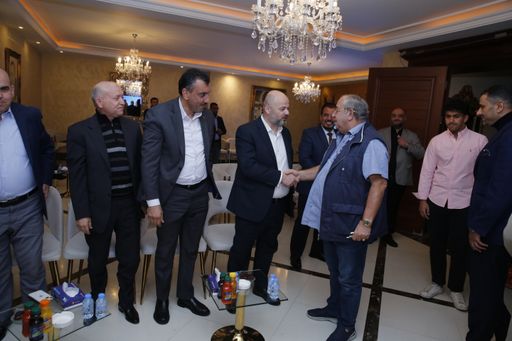 مجلس النواب العشرون يجتمع في دارة النائب زهير الخشمان لمتابعة مباراة المنتخب الأردني والعراقي