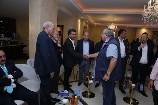 مجلس النواب العشرون يجتمع في دارة النائب زهير الخشمان لمتابعة مباراة المنتخب الأردني والعراقي