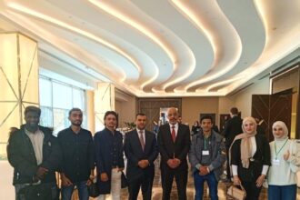وفد من الجامعة الهاشمية يرافقه عدد من الطلبة الدوليين يشارك في ملتقى الطلبة العرب