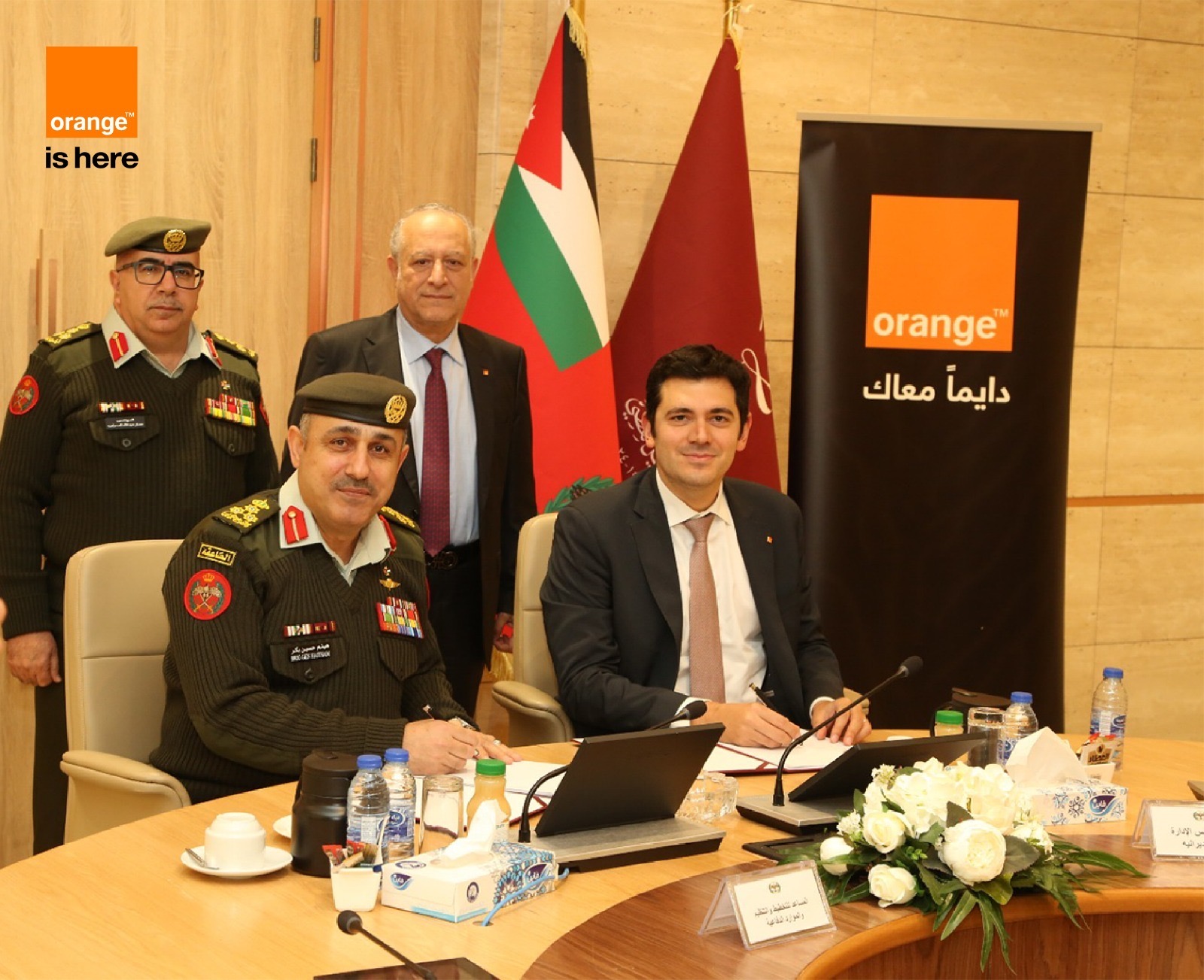 Orange Jordan Renews Mobile Services Agreement with Jordanian Armed Forces