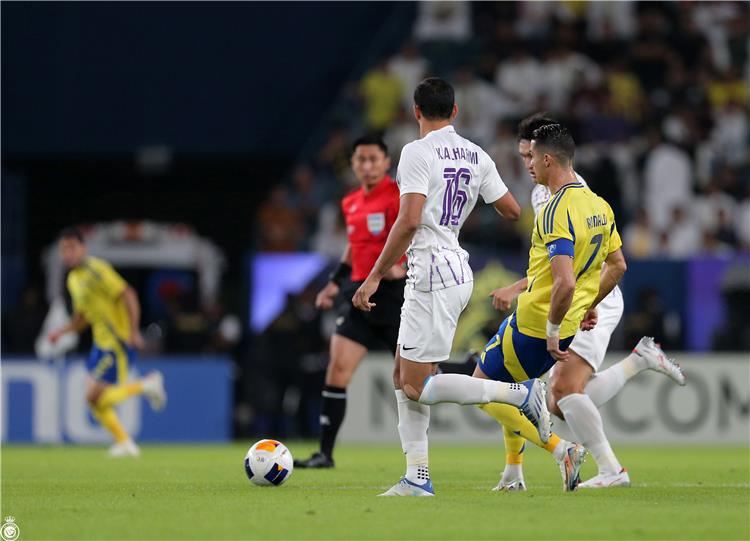 النصر يفوز على العين الاماراتي بخماسية ثأرية