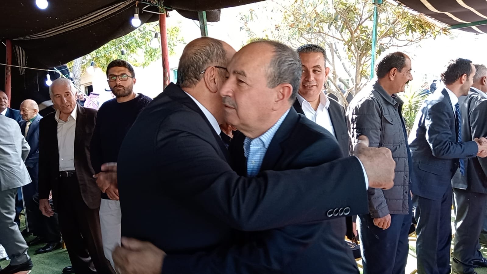 عشائر العواملة تحتفي باللواء محمد باشا العواملة في مدينة السلط