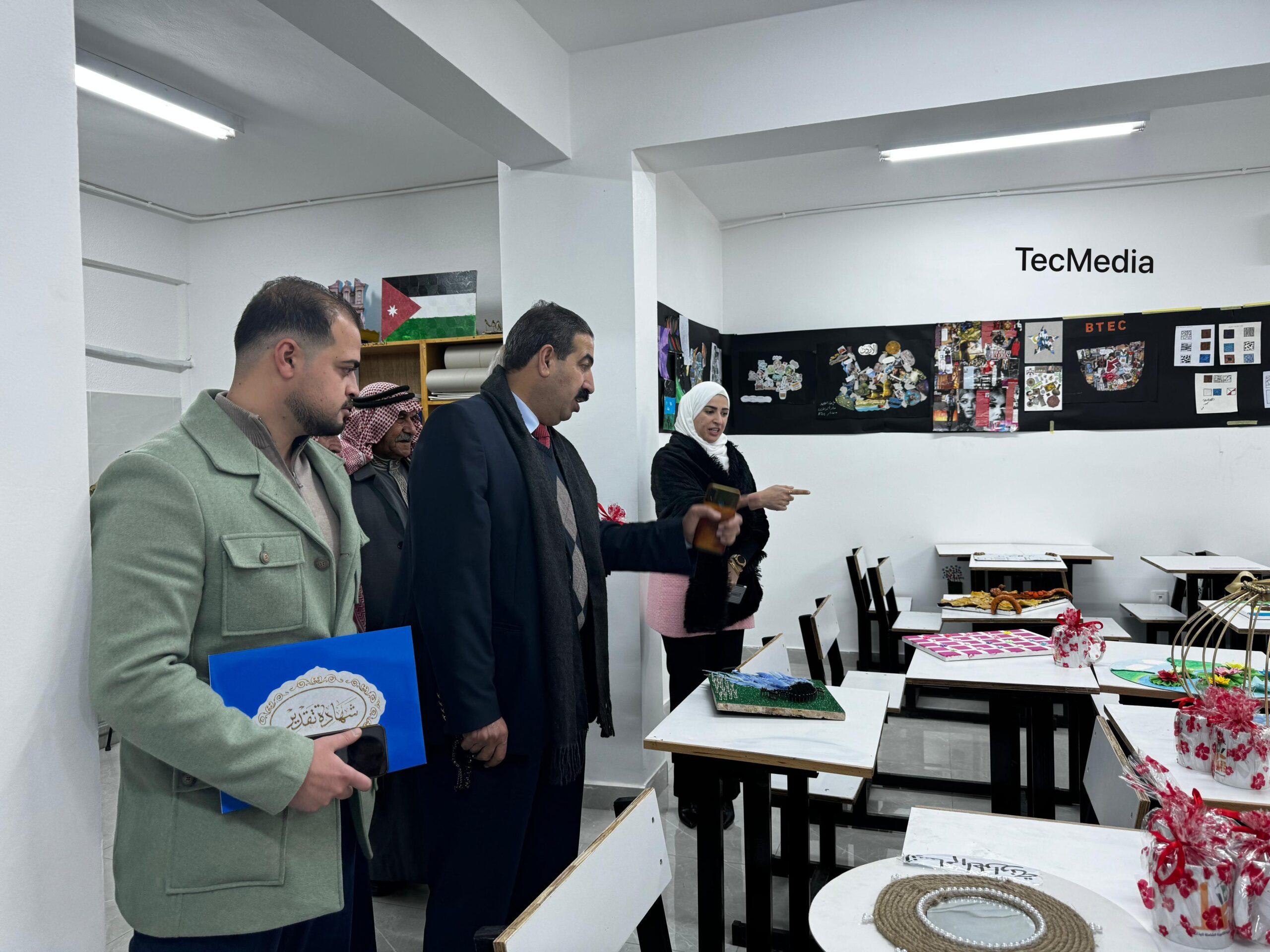 تربية المزار تعقد الملتقى المهني للإبداع ( BTEC )