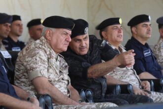 اللواء الحنيطي واللواء المعايطة يتابعان تمرين "صقور الهواشم / 5" ويرعيان تخريج عدد من الدورات المشتركة