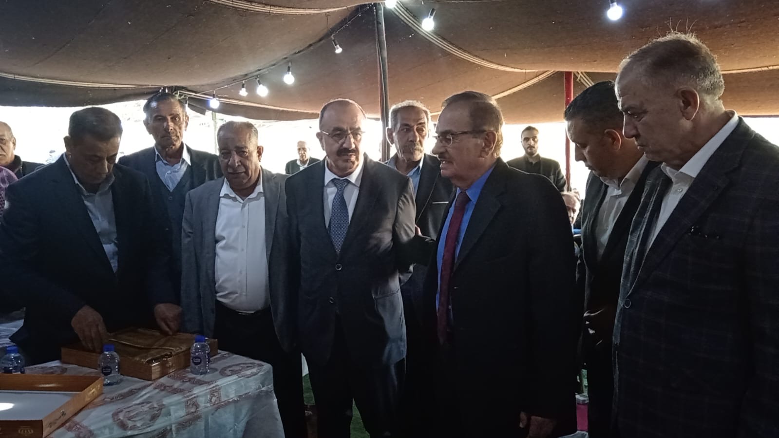 عشائر العواملة تحتفي باللواء محمد باشا العواملة في مدينة السلط