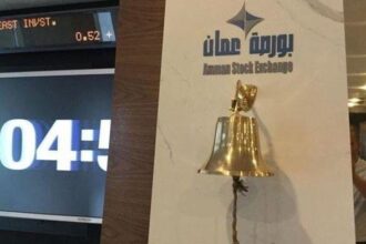 مؤشر بورصة عمان يسجل تراجعًا محدودًا