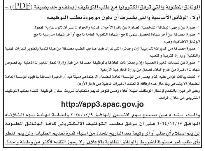 فرص عمل حكومية ومدعوون للمقابلات (أسماء)
