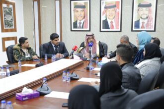 المراعية يلتقي فريق "كلنا خلف قيادتنا الهاشمية"