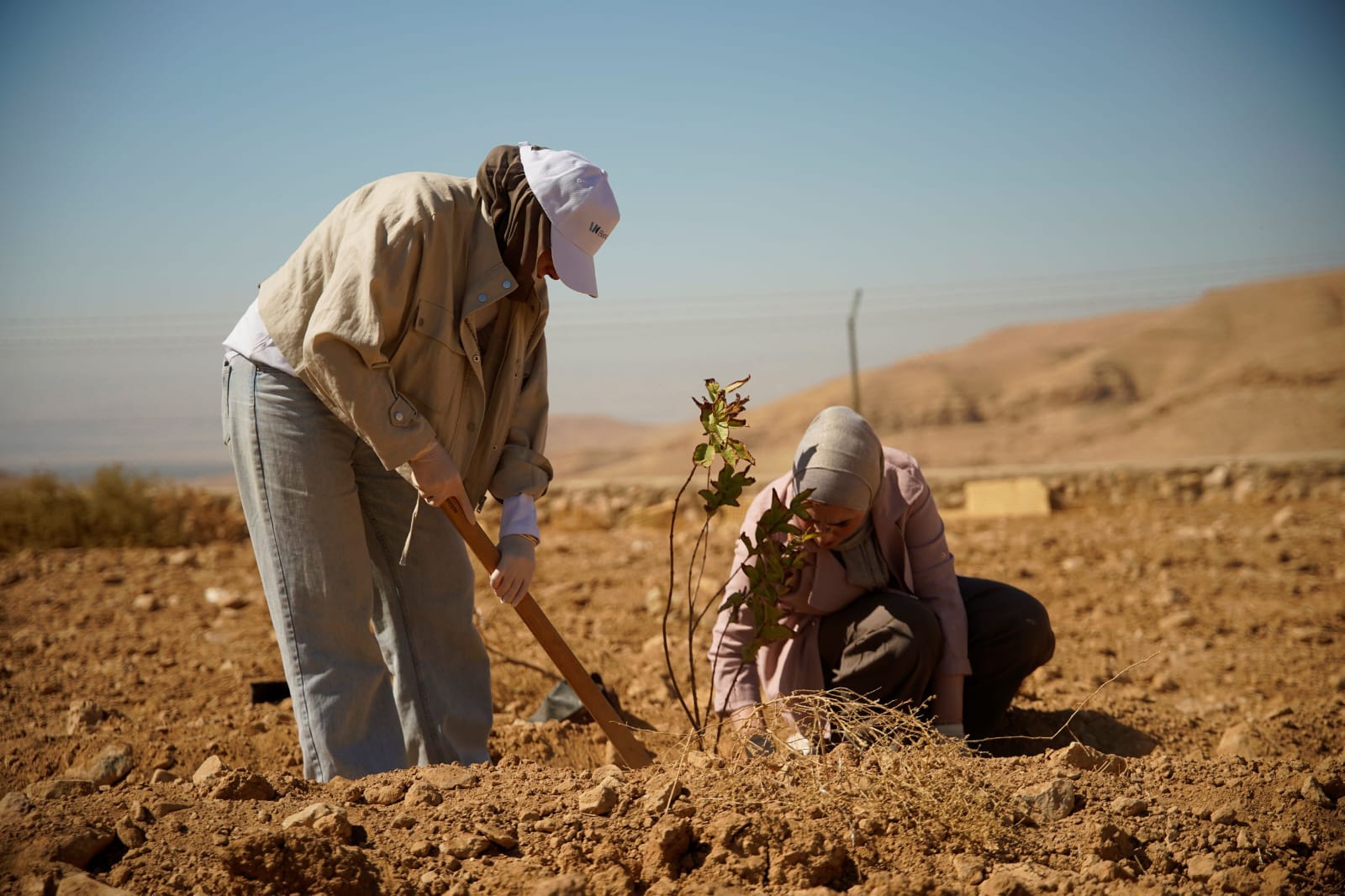 بنك ABC في الأردن يزرع أشجار مثمرة بالتعاون مع الجمعية العربية لحماية الطبيعة