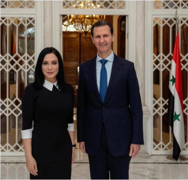 ماذا غردت الفنانة السورية سلاف فواخرجي بعد تحرير سوريا من الأسد