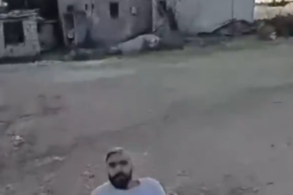 فيديو يوثق لحظة القبض على الشبيح صقر شاهين في ريف حمص