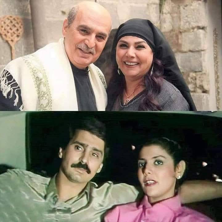 صورة حول : صورة مميزة لعباس النوري وصباح الجزائري من كواليس باب الحارة صورة مميزة لعباس النوري وصباح الجزائري من كواليس باب الحارة