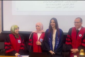 في حدث أكاديمي مميز بجامعة عمان الاهلية.. صفاء ابو ناصرية تناقش رسالة الماجستير