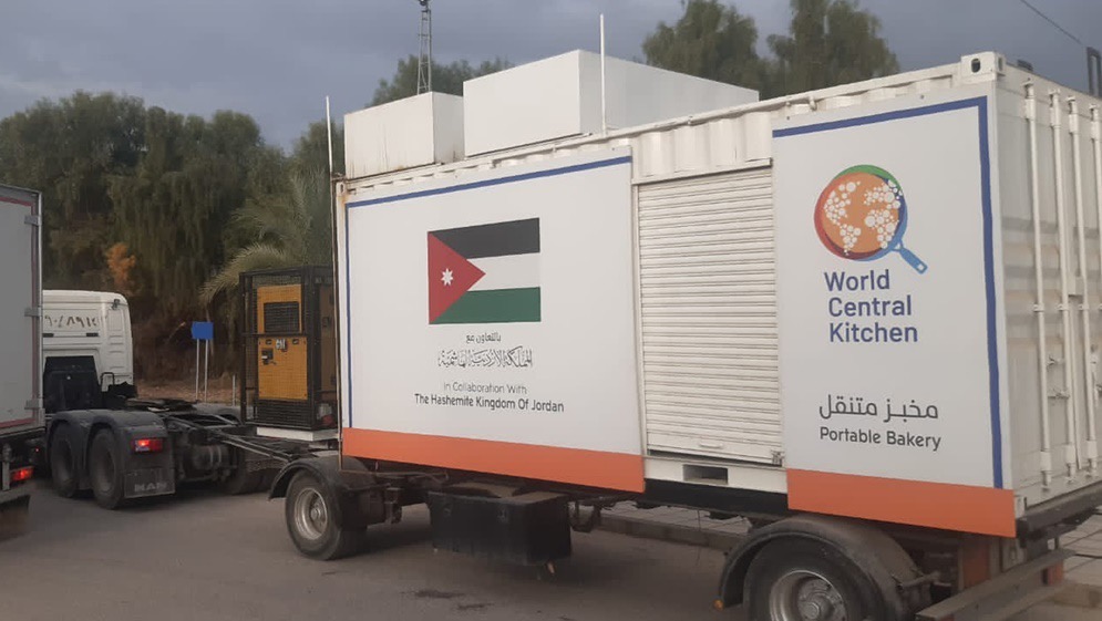عاجل| الأردن يرسل مخبزًا متنقلًا لدعم قطاع غزة بالخبز