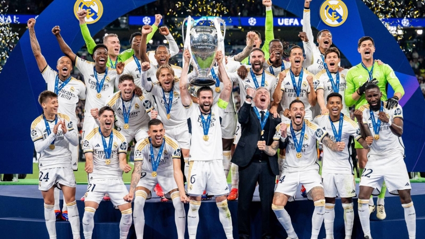 ريال مدريد أول نادٍ يحقق مليار يورو إيرادات في موسم واحد