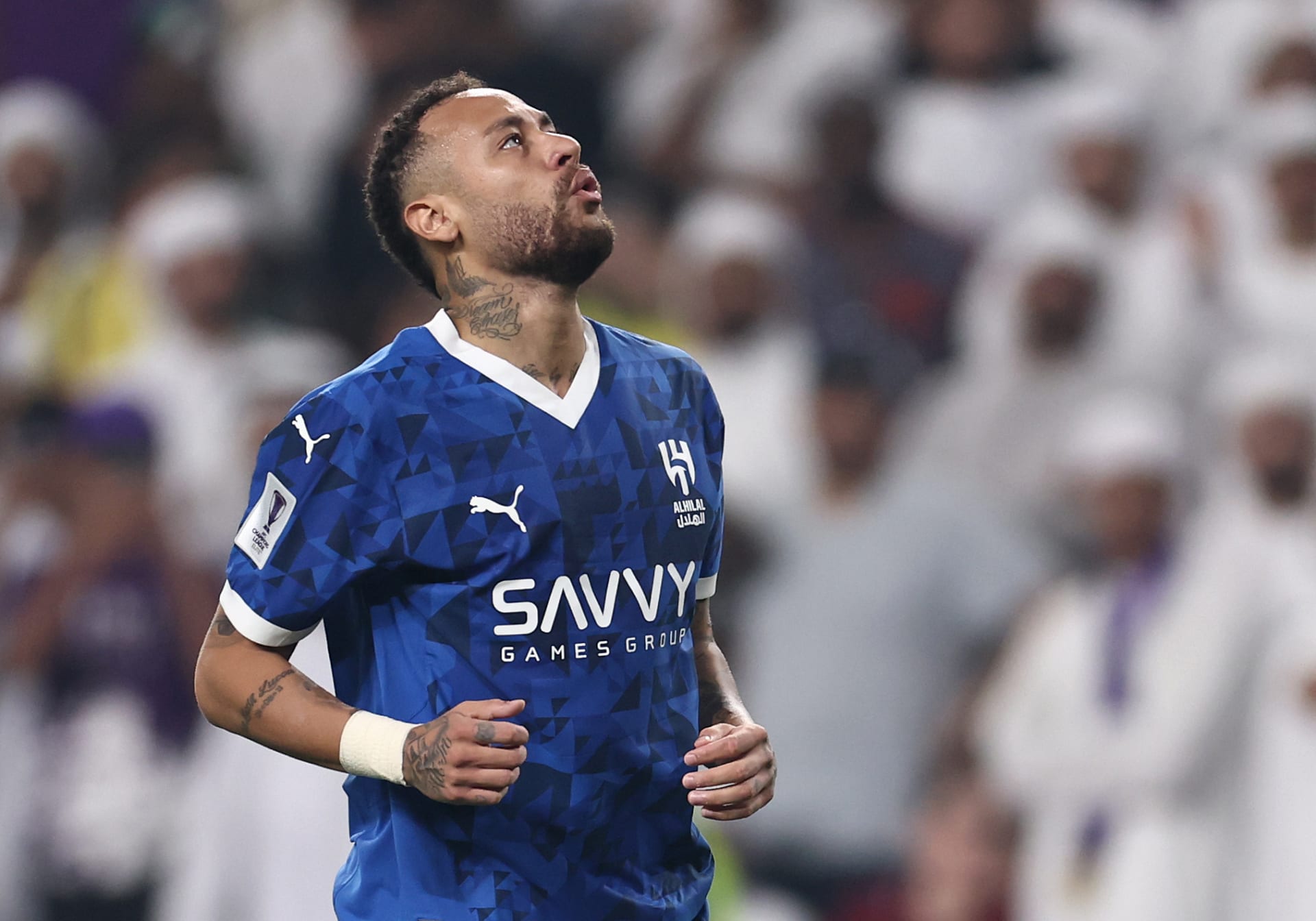 نيمار يودع الهلال بعد موسم مليء بالإصابات والآمال المفقودة