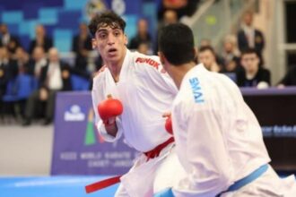 الجعفري يحرز الفضية في الدوري العالمي للكراتيه بباريس
