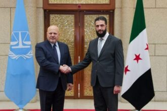 الشرع يبحث مع الجنائية الدولية جرائم الحرب في سوريا