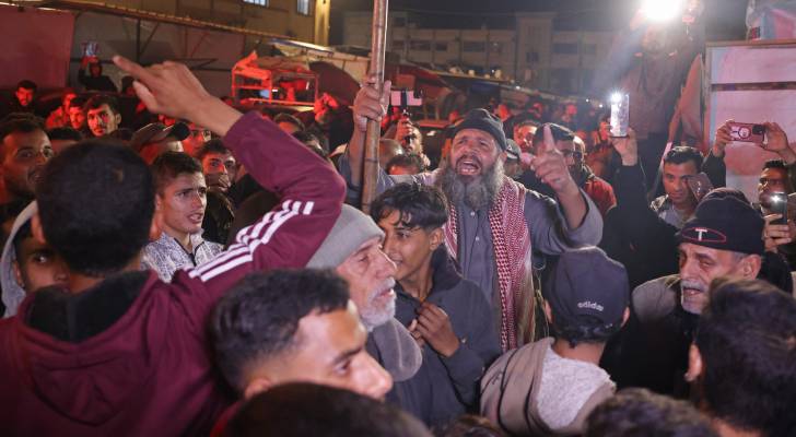عاجل | الفرحة تكتسح سماء الأردن احتفالًا باتفاق تبادل الأسرى في غزة.. فيديو