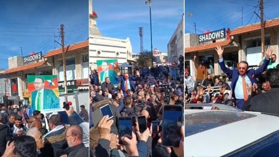 عودة فيصل القاسم إلى سوريا تثير فرحة عارمة وتصدّر منصات التواصل الاجتماعي(فيديو)